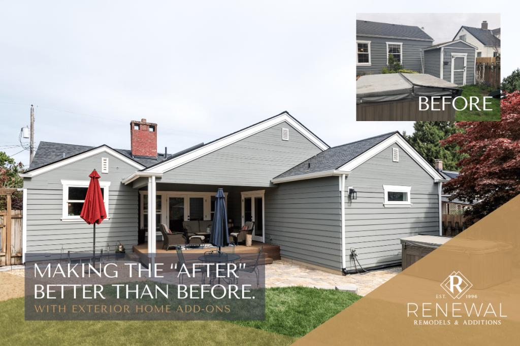 patio home addition contractor in WA
